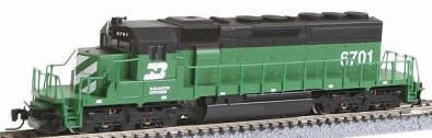 Consignment MT97001022 - Micro Trains 97001022 USA Diesel Locomotive SD40-2 of the BN - 6704