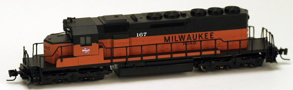 Consignment MT97001102 - Micro Trains 97001102 USA Diesel Locomotive SD40-2 of the MR - 167