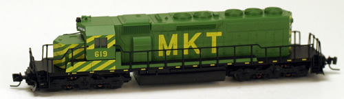 Consignment MT97001121 - Micro Trains 97001121 USA Diesel Locomotive SD40-2 of the MKT - 619
