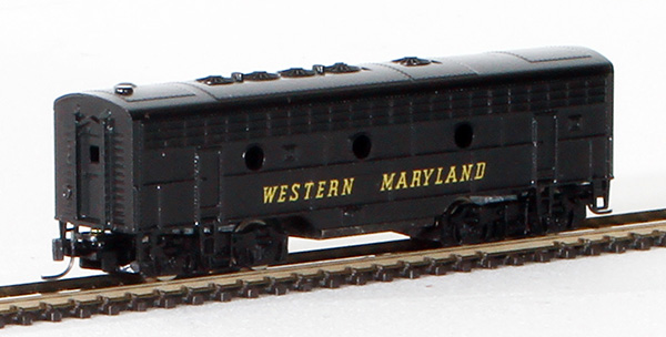 Consignment MT98002230 - Micro-Trains American F-7 Dummy B Unit of the Western Maryland Railway