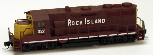 Consignment MT98101102 - USA Diesel Locomotive GP35 of the Rock Island - 322
