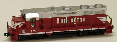Consignment MT98101192 - Micro Trains 98101192 USA Diesel Locomotive GP35 of the Chicago, Burlington & Quincy - 979