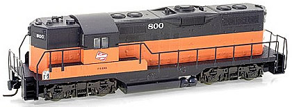 Consignment MT98201041 - Micro Trains 98201041 USA Diesel Locomotive GP9 of the Milwaukee Road – 800