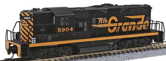 Consignment MT98201051 - Micro Trains 98201051 USA Diesel Locomotive GP9 of the D&RGW – 5904