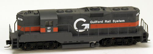 Consignment MT98201081 - Micro Trains 98201081 USA Diesel Locomotive GP9 of the Guilford Rail System – 52