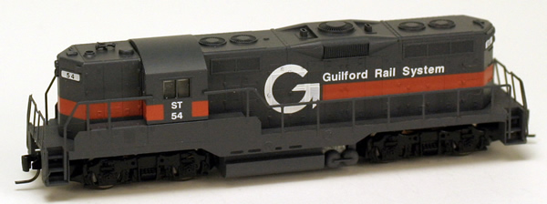 Consignment MT98201082 - Micro Trains 98201082 USA Diesel Locomotive GP9 of the Guilford Rail System – 54