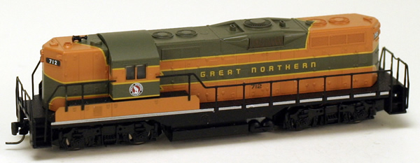 Consignment MT98201191 - Micro Trains 98201191 USA Diesel Locomotive GP9 of the Great Northern – 712
