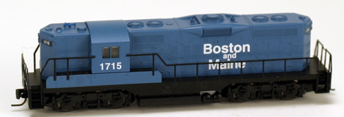 Consignment MT98201201 - Micro Trains 98201201 USA Diesel Locomotive GP9 of the Boston & Maine – 1715