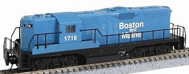 Consignment MT98201202 - Micro Trains 98201202 USA Diesel Locomotive GP9 of the Boston & Maine – 1718