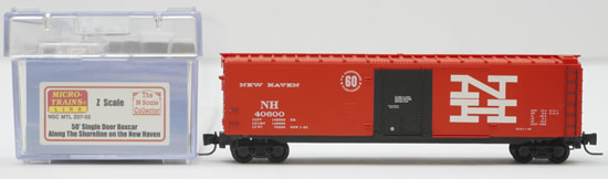 Consignment MTZ07-02 - 50 Box Car Along the Shoreline on the New Haven - 40600