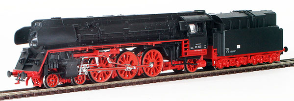 Consignment PI50000 - Piko German Steam Locomotive BR 01.5 and Tender of the DR
