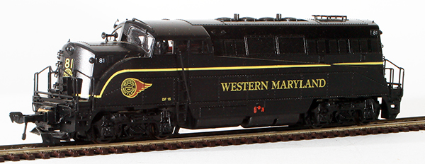 Consignment PR8697 - Proto American Diesel Locomotive EMD BL2 of the Western Maryland Railroad