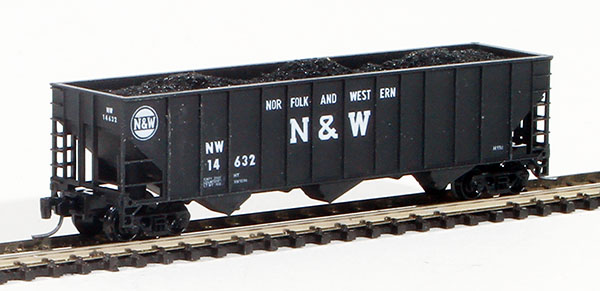 Consignment PZ14336 - Pennzee American 100 Ton 3-Bay Hopper of the Norfolk and Western Railway 