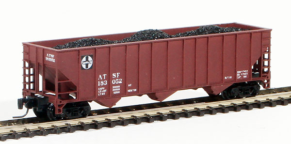 Consignment PZ183052 - Pennzee American 100 Ton 3-Bay Hopper of the Atchison, Topeka and Santa Fe Railway