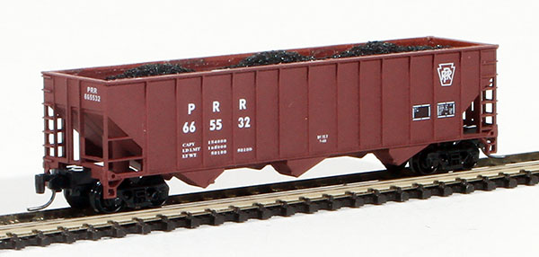 Consignment PZ665532 - Pennzee American 100 Ton 3-Bay Hopper of the Pennsylvania Railroad