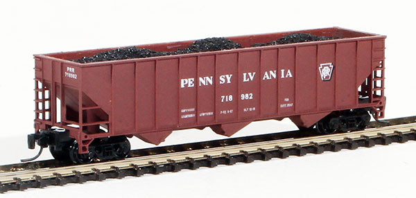 Consignment PZ718982 - Pennzee American 100 Ton 3-Bay Hopper of the Pennsylvania Railroad 
