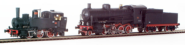 Consignment RI0005 - Rivarossi Italian Steam Locomotives Gr.835 and Gr.740 Set of the FS