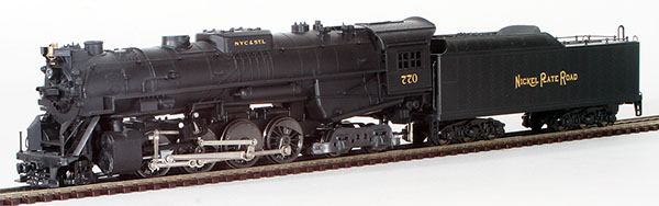 Consignment RI5434 - Rivarossi American 2-8-4 Berkshire Steam Locomotive and Tender #770 of the Nickel Plate Railroad 