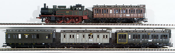 Consignment RO43025 - Roco German 5-Piece Train Set of the K.P.E.V.