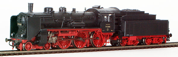Consignment RO43314 - Roco German Steam Locomotive BR 17 and Tender of the DRG 