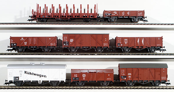 Consignment RO44003 - Roco German 8-Piece Freight Car Set of the DRG