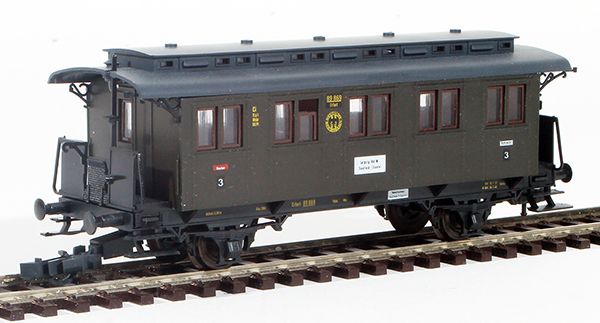 Consignment RO44232 - Roco German 3rd Class Passenger Car of the DRG