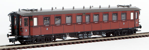 Consignment RO44545 - Roco German 3rd Class Passenger Car of the K.W.St.B.