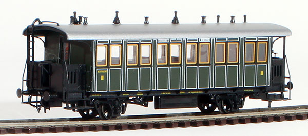 Consignment RO44827 - Roco German 3rd Class Passenger Car of the K.Bay.Sts.B.