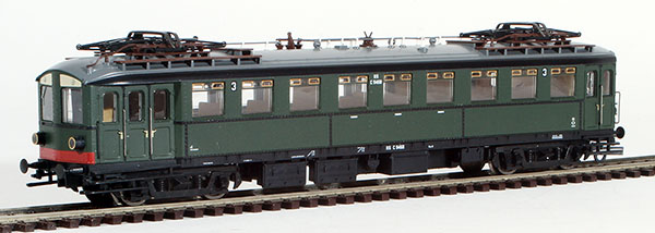Consignment RO44986 - Roco Dutch 3rd Class Non-powered Railcar of the NS