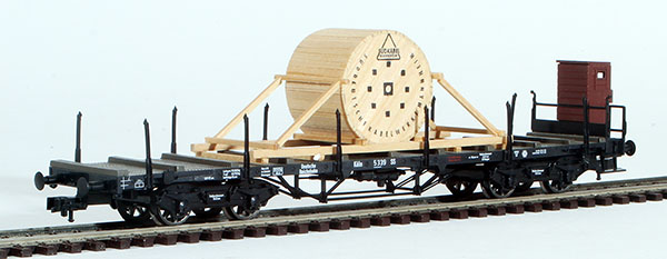 Consignment RO47194 - Roco German Stake Car with Cable Drum Load of the DRG