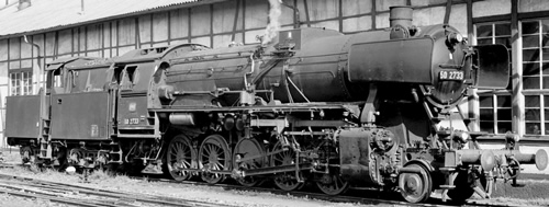Consignment RO62249 - Roco 62249 - German Steam Locomotive series 50 of the DB (DCC Sound Decoder)