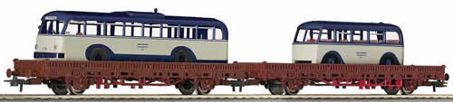 Consignment RO66034 - Roco 66034 - 2 piece set of DB stake cars