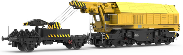 Consignment RO73035 - Roco 73035 - German Slewing Railway Crane for digital operation of the DB (DCC Sound Decoder)
