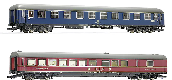 Consignment RO74104 - German DSG & 1st Class Coach Set