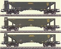 Consignment T23500 - Trix 23500 Coal Hopper 3 Car Set
