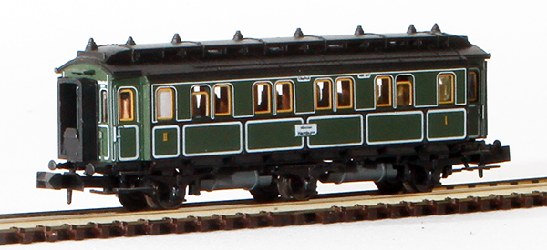 Consignment TR13160 - Trix German Composite 1st/2nd Class Passenger Car of the Royal Bavarian State Railways