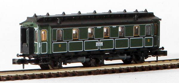 Consignment TR13161 - Trix German 3rd Class Passenger Car of the Royal Bavarian State Railways
