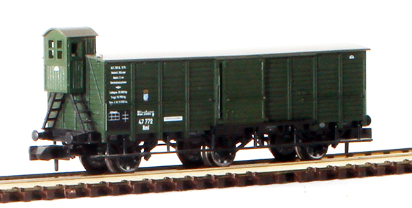 Consignment TR13269 - Trix German Covered Freight Car of the K.Bay.Sts.B.