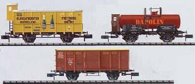 Consignment TR15128 - Trix 15128 - Prussian Freight 3-Car Set