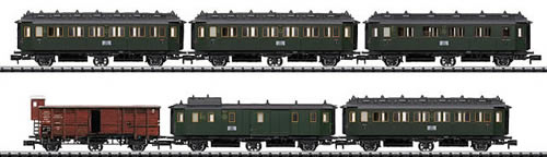 Consignment TR15681 - Trix 15681 - Bavarian Express Train 6-Car Set (L)