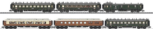 Consignment TR15800 - Trix 15800 - Era I Bavarian Express Train Car Set (L)