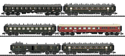 Consignment TR15859 - Trix 15859 - DRG D119 Express Train Passenger 6-Car Set (L)