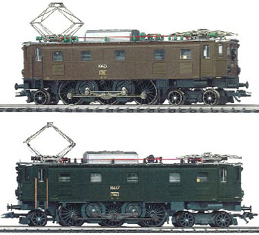 Consignment TR22344 - Trix 22344 - Swiss SBB Ae3/6 II Dual Electric Locomotive Set