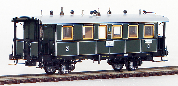 Consignment TR23227 - Trix German 2nd/3rd Class Passenger Car of the Royal Bavarian State Railways