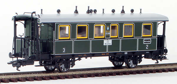 Consignment TR23227A - Trix German 2nd/3rd Class Passenger Car of the Royal Bavarian State Railways