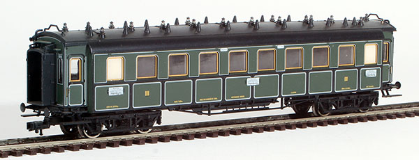 Consignment TR23763 - Trix Bavarian 3rd Class Passenger Car of the K.Bay.Sts.B.