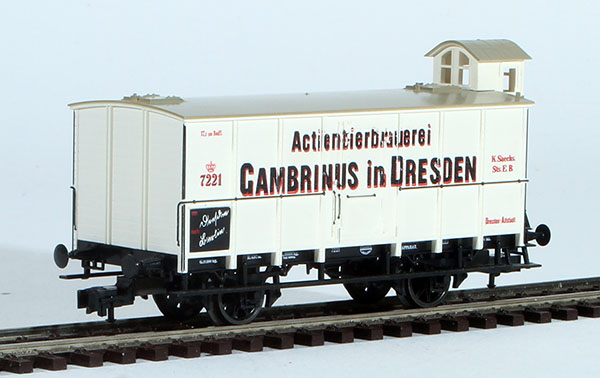 Consignment TR23903 - Trix German Beer Car of the K.Sachs.Sts.E.B.