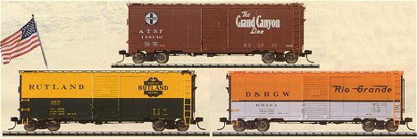 Consignment TR24902 - Trix American Freight Car Set