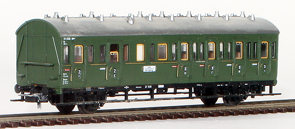 Consignment TR3758 - Trix German 2nd/3rd Class Composite Coach of the DR