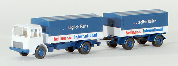 Consignment WI424 - Wiking ...taglich Paris Truck and Trailer